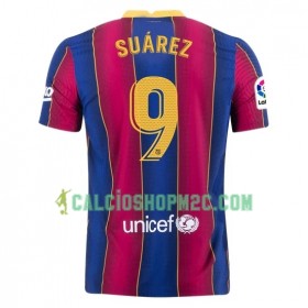 FC Barcellona Luis Suarez 9 Maglia Prima 2020/2021 Manica Corta